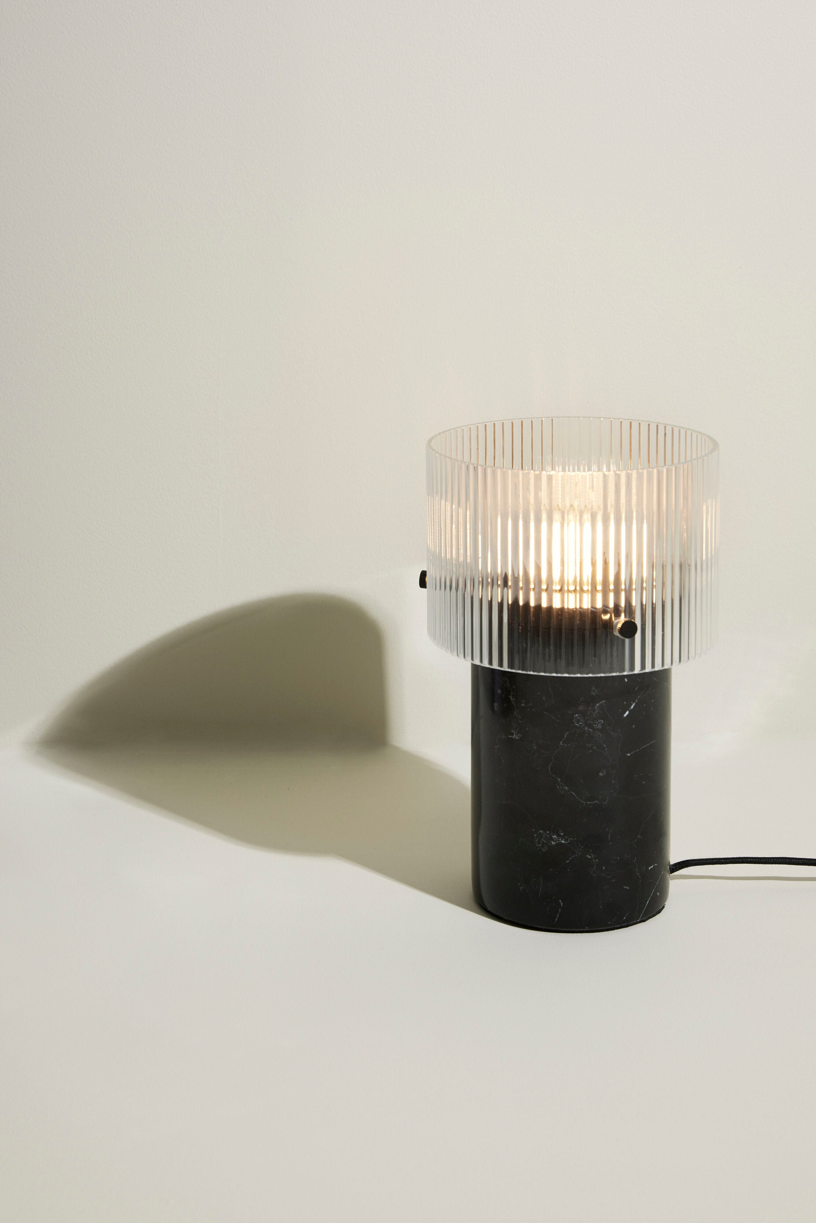 Hübsch Refolve Table Lamp Black