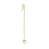 Ai Ries Kerzenständer für Weihnachtsbaum mit Stern, Gold