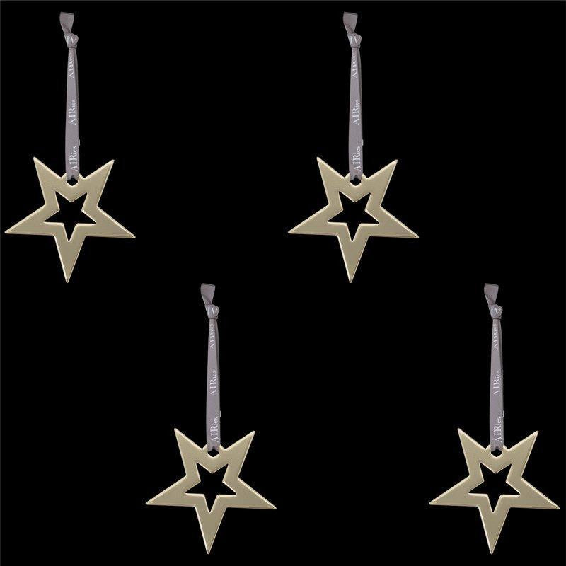 Ai Ries Star Gold Set Of 4, Small