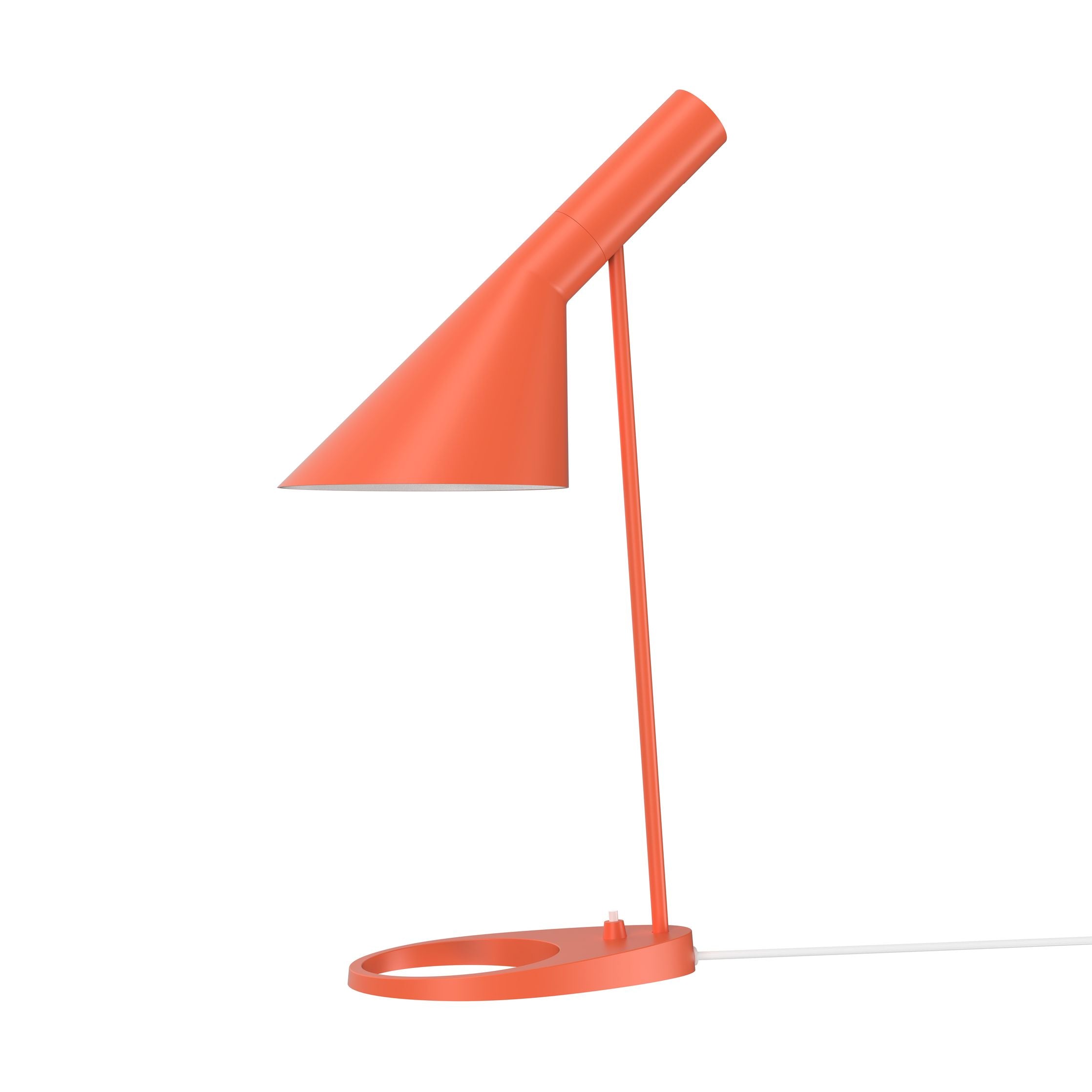 Lampada da tavolo di Louis Poulsen AJ V3, arancione eletrico