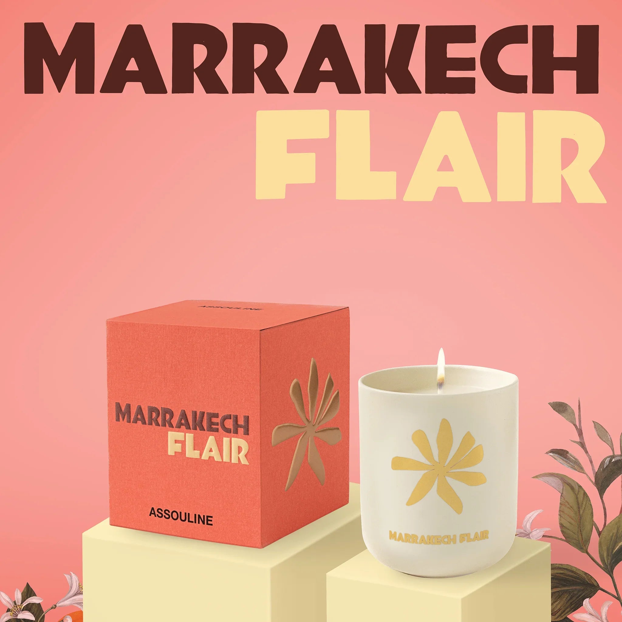 Assouline Marrakech Flair – Kaars voor op reis