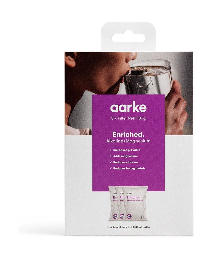 Aarke Filter Granules Refill Bags 3 Pack, Enriched