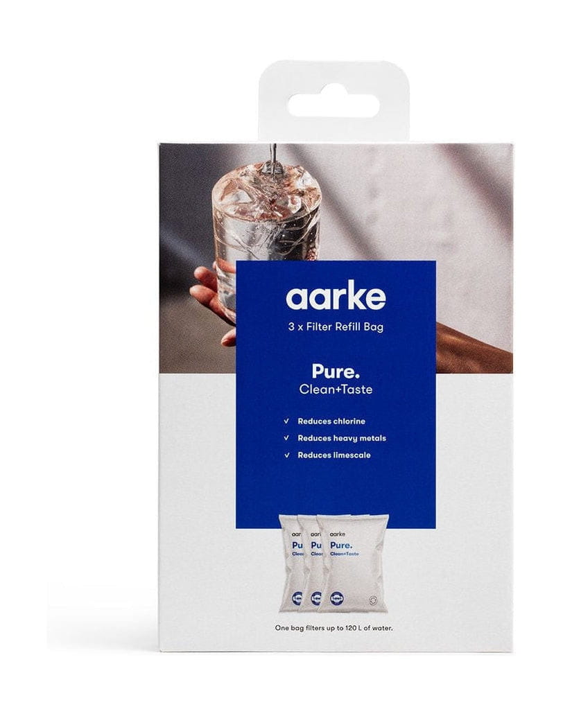 Aarke Filtergranulat Nachfüllbeutel 3er Pack, Pure