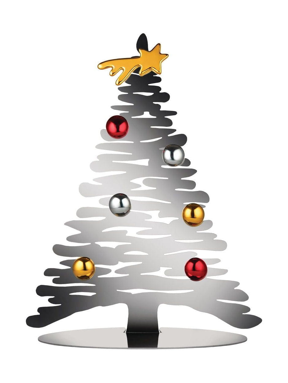Alessi Bark pour les décorations de Noël de Noël en acier inoxydable, 30 cm