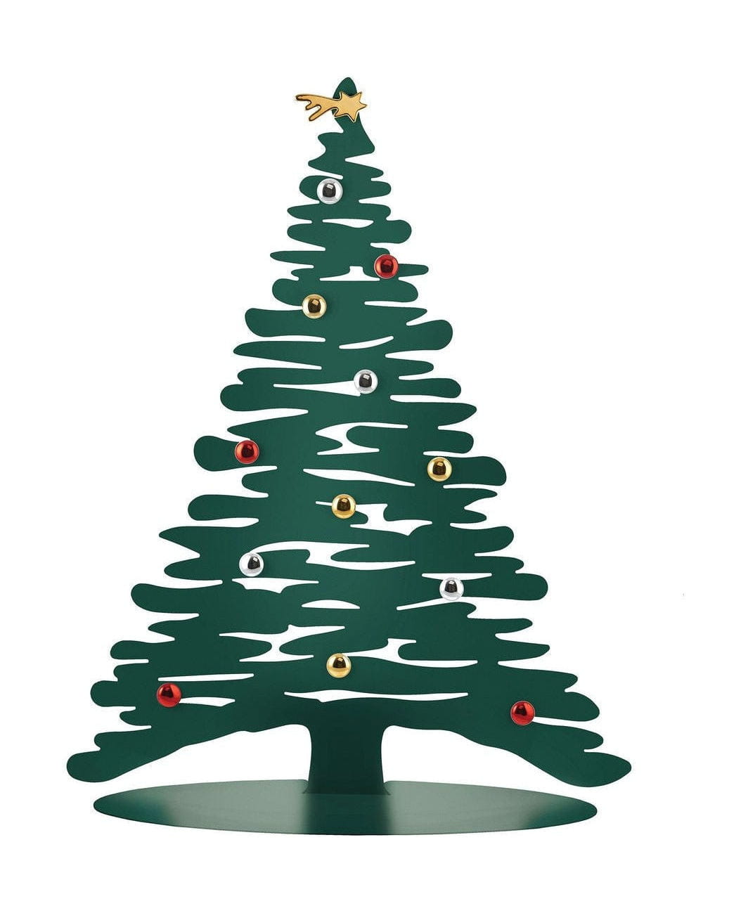 Alessi Bark per le decorazioni natalizie di Natale Verde, 70 cm