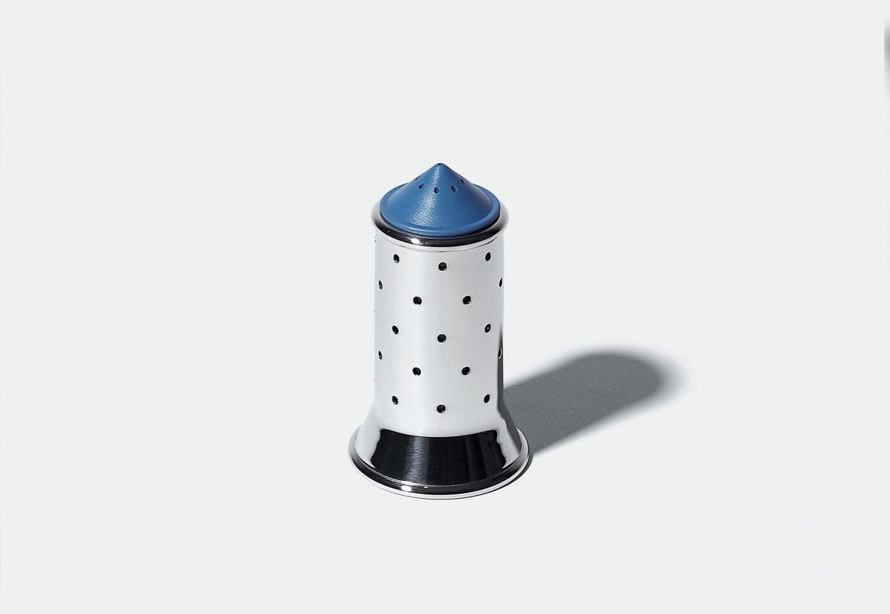 Alessi Mgsal Salt Shaker, azzurro