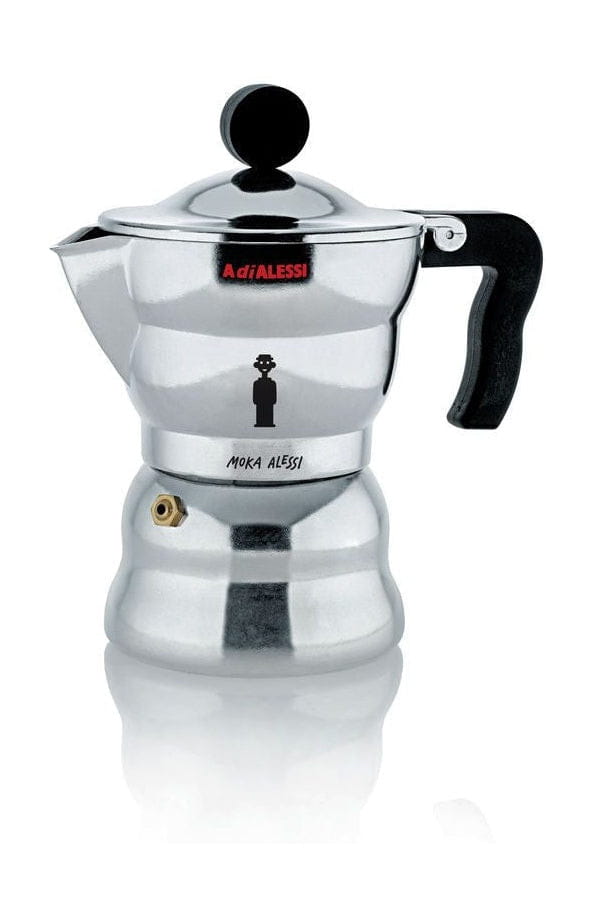 Alessi Moka Alessi Espresso Maker, 3 Cups