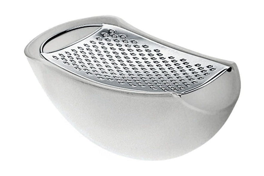 Alessi Parmenide Grater With Cheese Tin, Ice