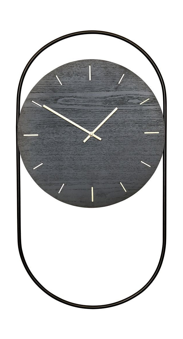 Muebles de Andersen un reloj de pared, negro