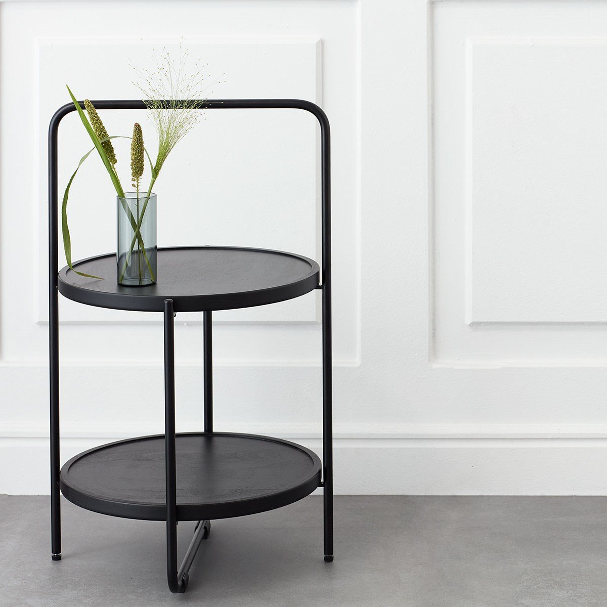 Andersen Furniture Bijzettafel, zwart, Ø36 cm