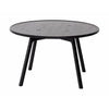 Andersen Furniture C2 Tavolino in quercia nera, Ø 80 cm