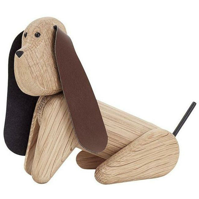 Andersen Furniture My Dog Dog Figurine, quercia, medio