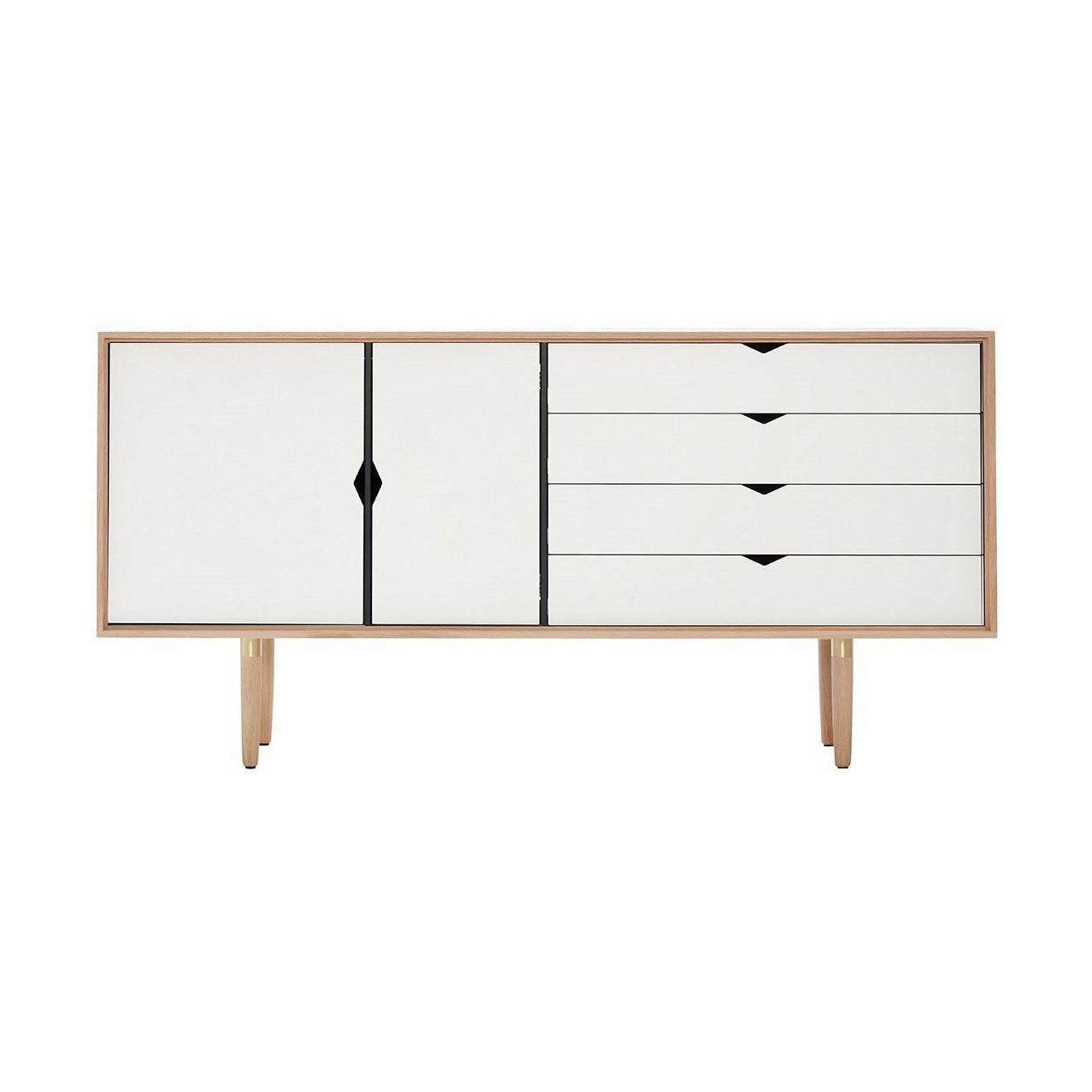 Andersen Furniture S6 Singboard Oak, frente blanco