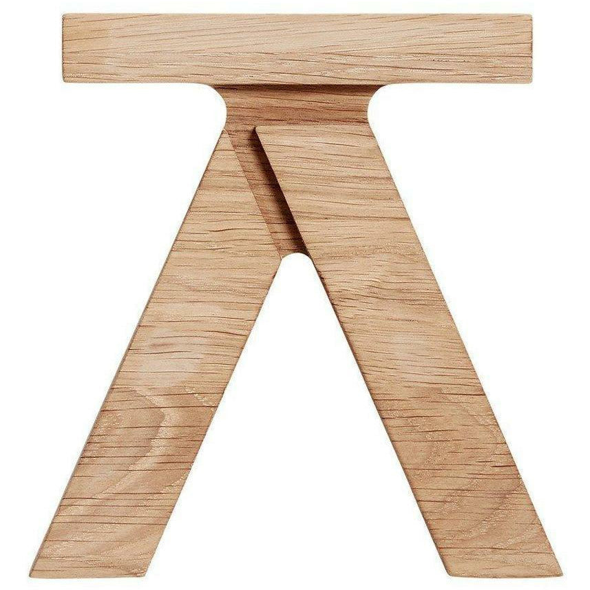 安德森家具桌垫桌过山车，橡木，20x21cm