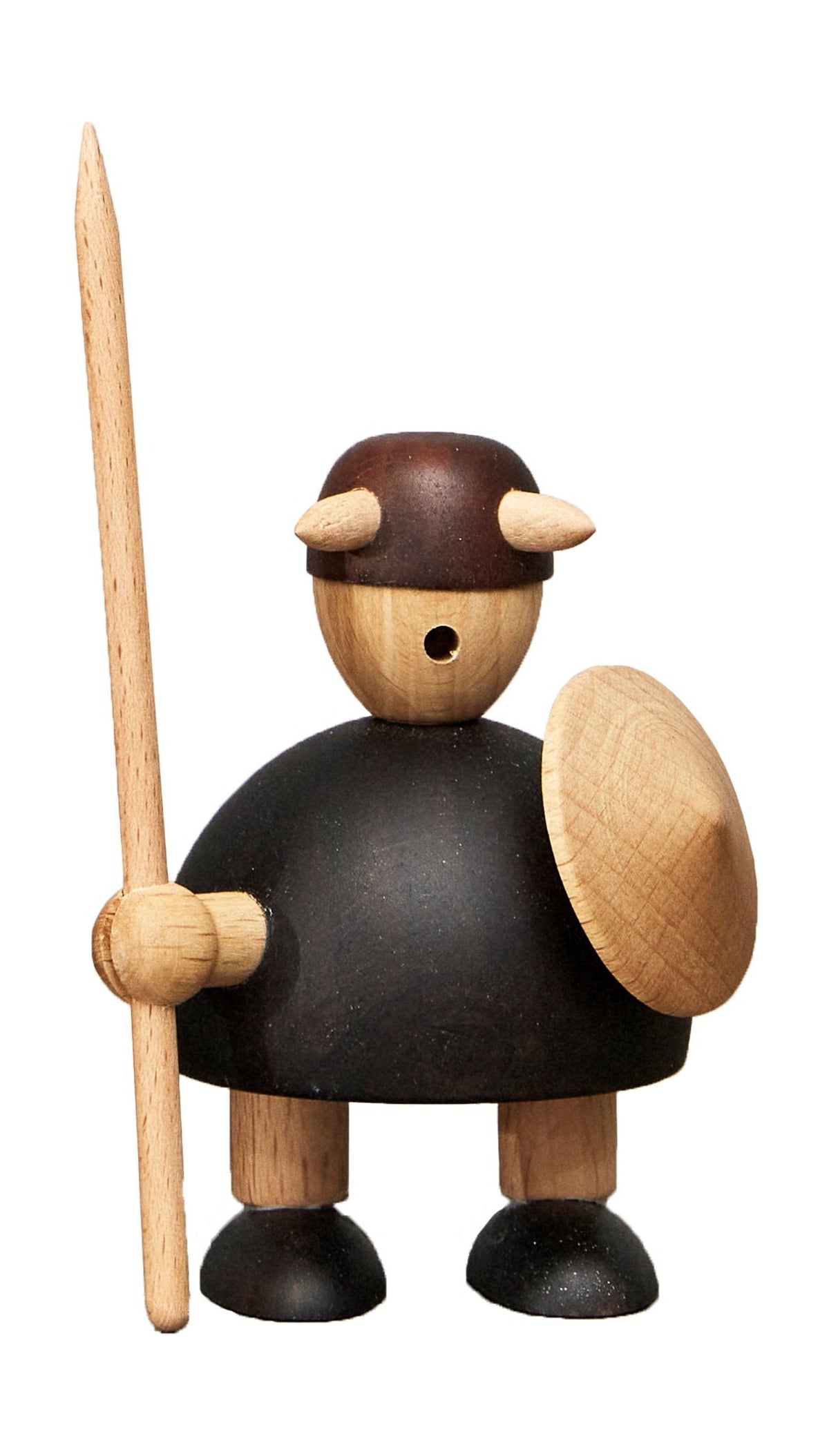Andersen Muebles Los vikingos de la figura de madera de Dinamarca, pequeño