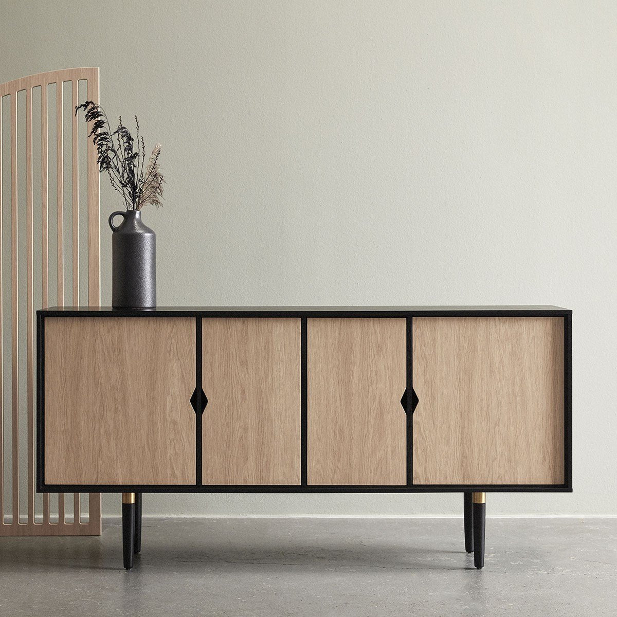 Andersen Furniture Einzigartiges ́s Sideboard Schwarz, Eiche