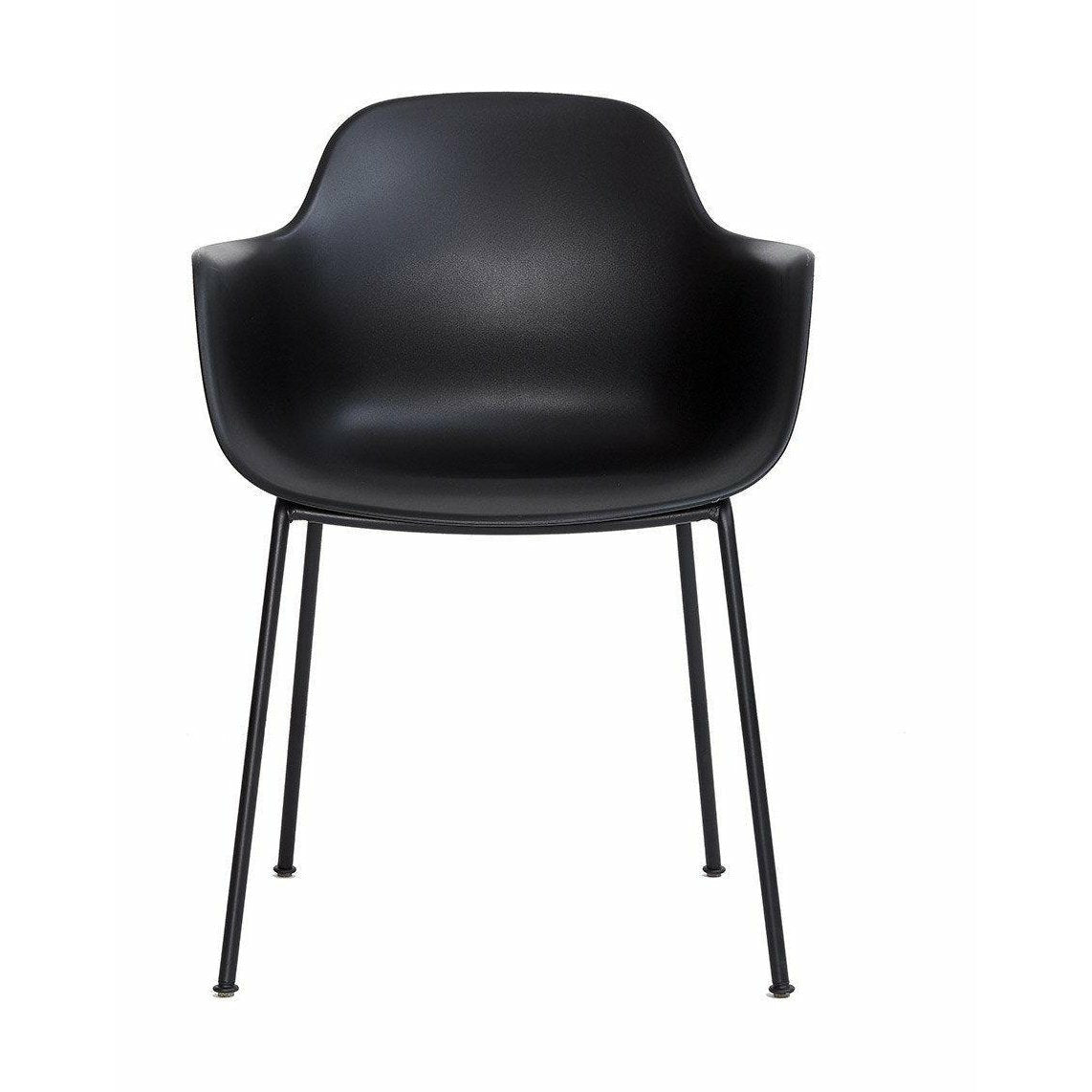 安德森家具AC3椅子黑色框架，黑色座椅