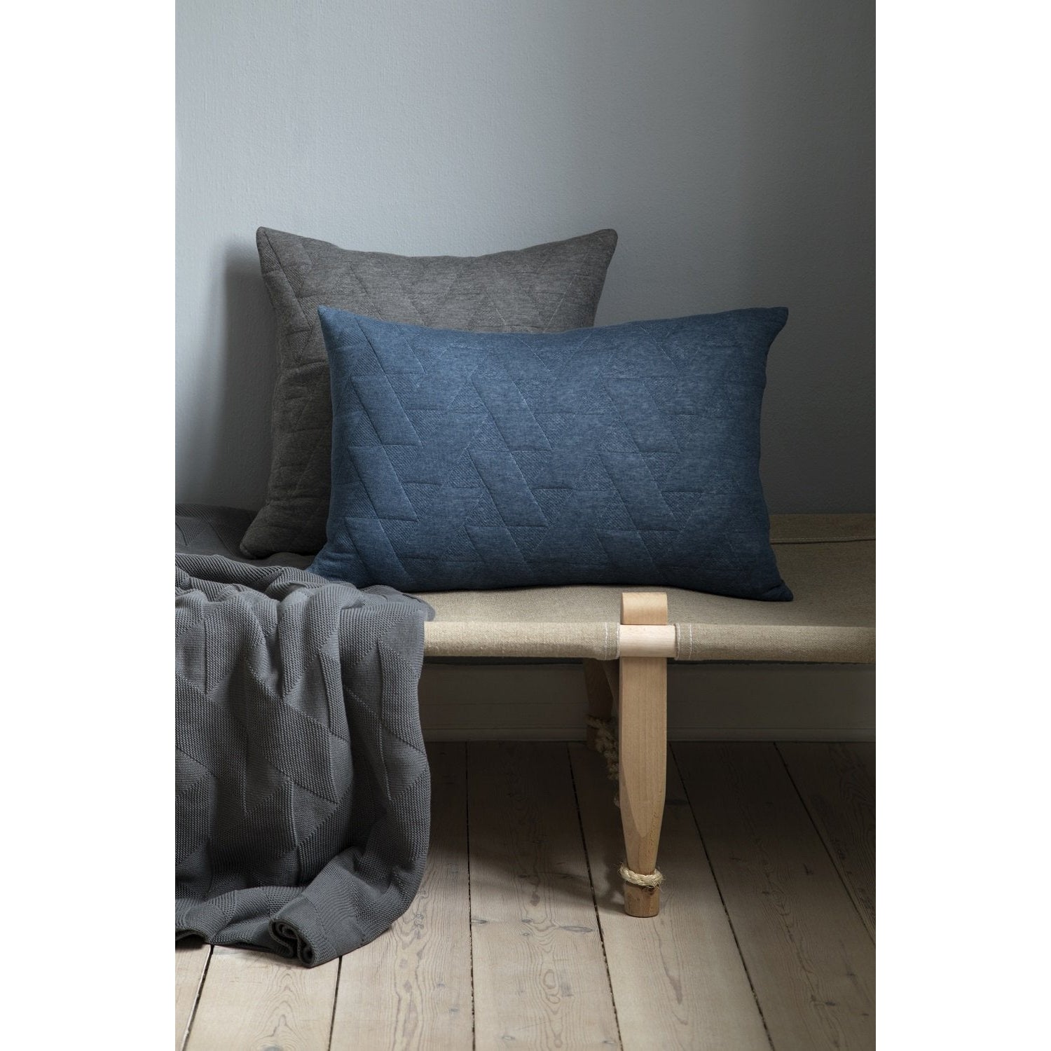 Architectmade Finn Juhl Pattern Cushion, Gray 40x60