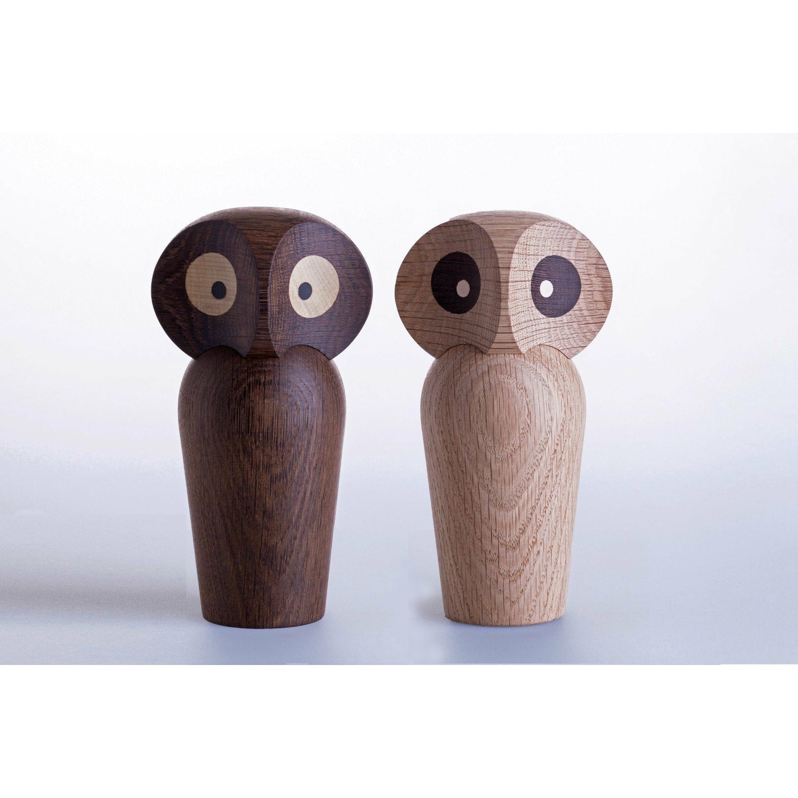 Architectmade Paul Anker Hansen Owl 12 cm, gerookt eiken
