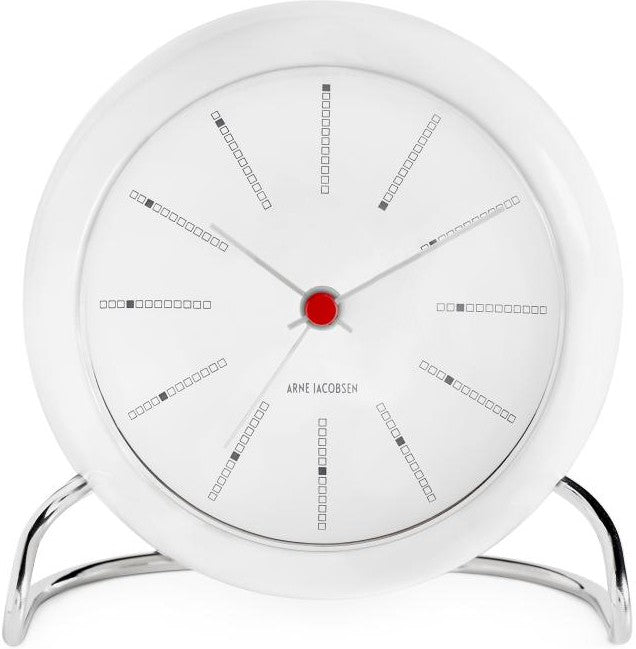 Arne Jacobsen Horloge de table du banquier avec alarme