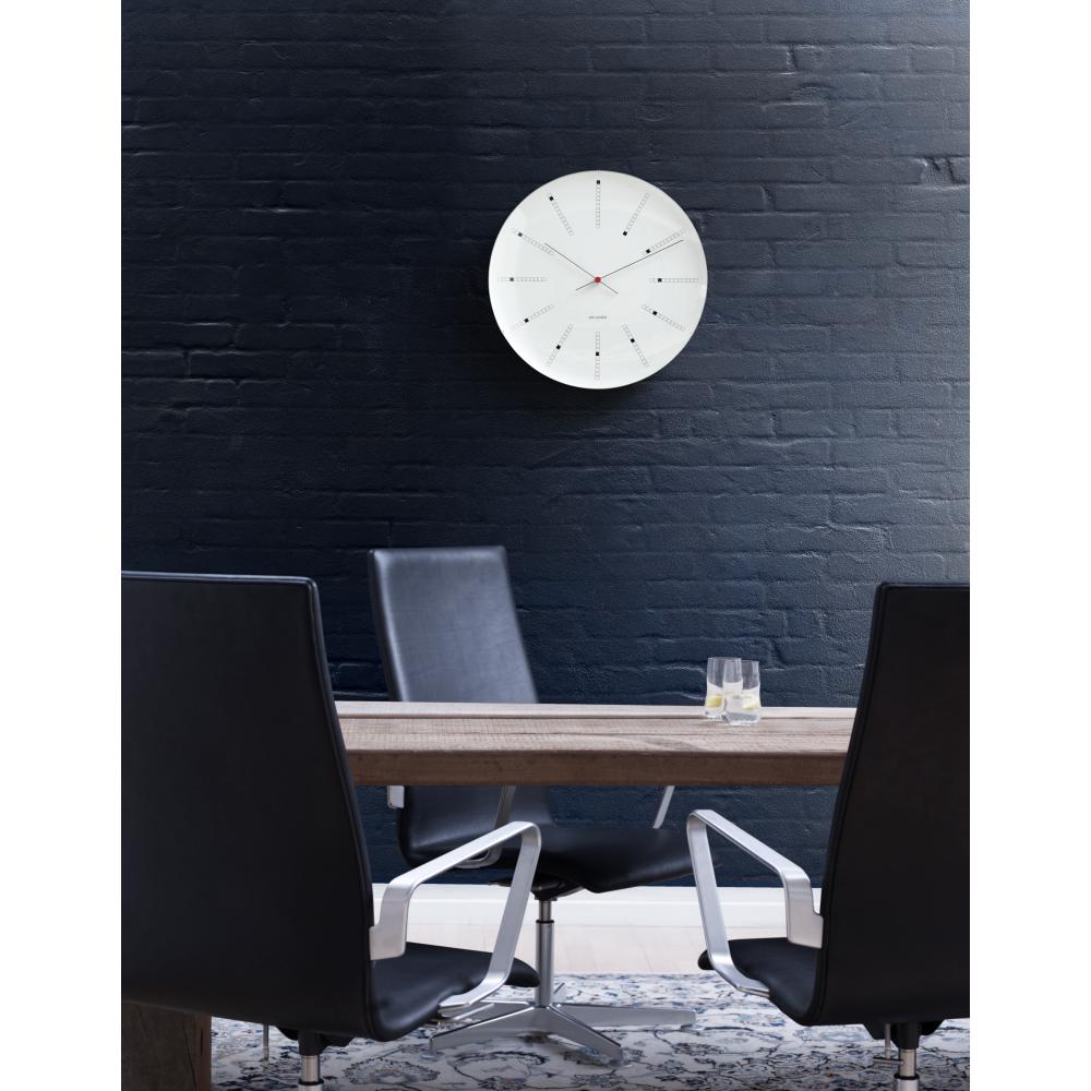 Arne Jacobsen银行家壁钟，48厘米