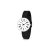 Arne Jacobsen Römische Armbanduhr ø30, schwarzes Mesh