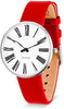 Arne Jacobsen Roman Wristwatch Red，Ø34