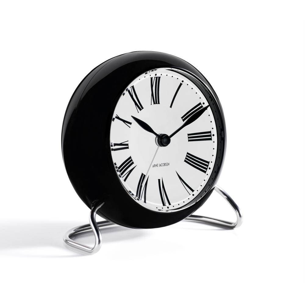 Arne Jacobsen Roman Table Clock With Alarm