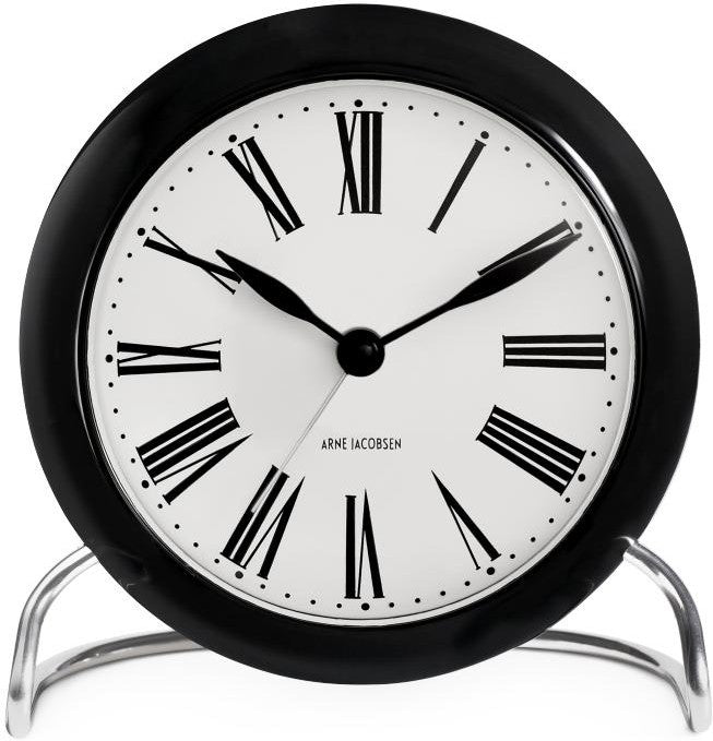 Arne Jacobsen Roman Table Clock med alarm