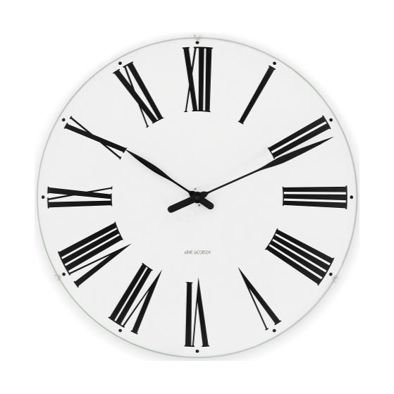 Arne Jacobsen Roman Wall Clock, 29 cm
