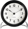 Arne Jacobsen Station Table Clock With Alarm, Black