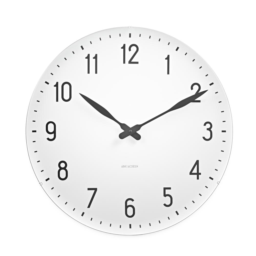 Arne Jacobsen Station Wall Clock, 48 cm
