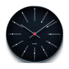 Arne Jacobsen Wall Clock Black, 29 cm