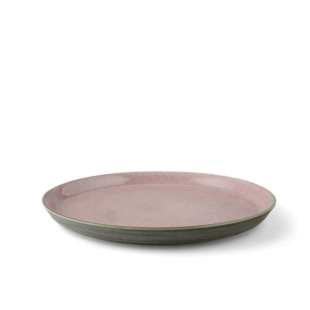 Bitz Gastroplatta, grå/rosa, Ø 27 cm