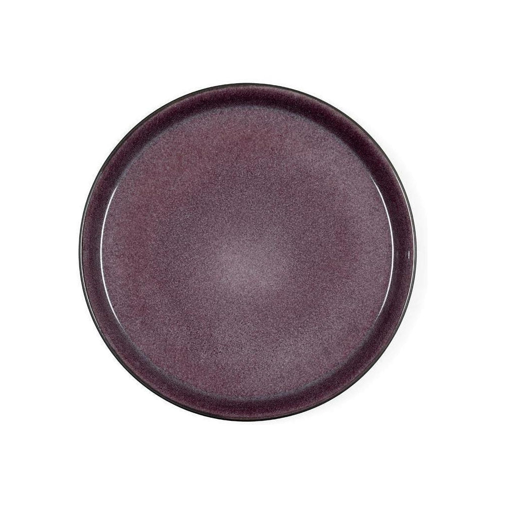Bitz Plaque gastro, noir / violet, Ø 27cm
