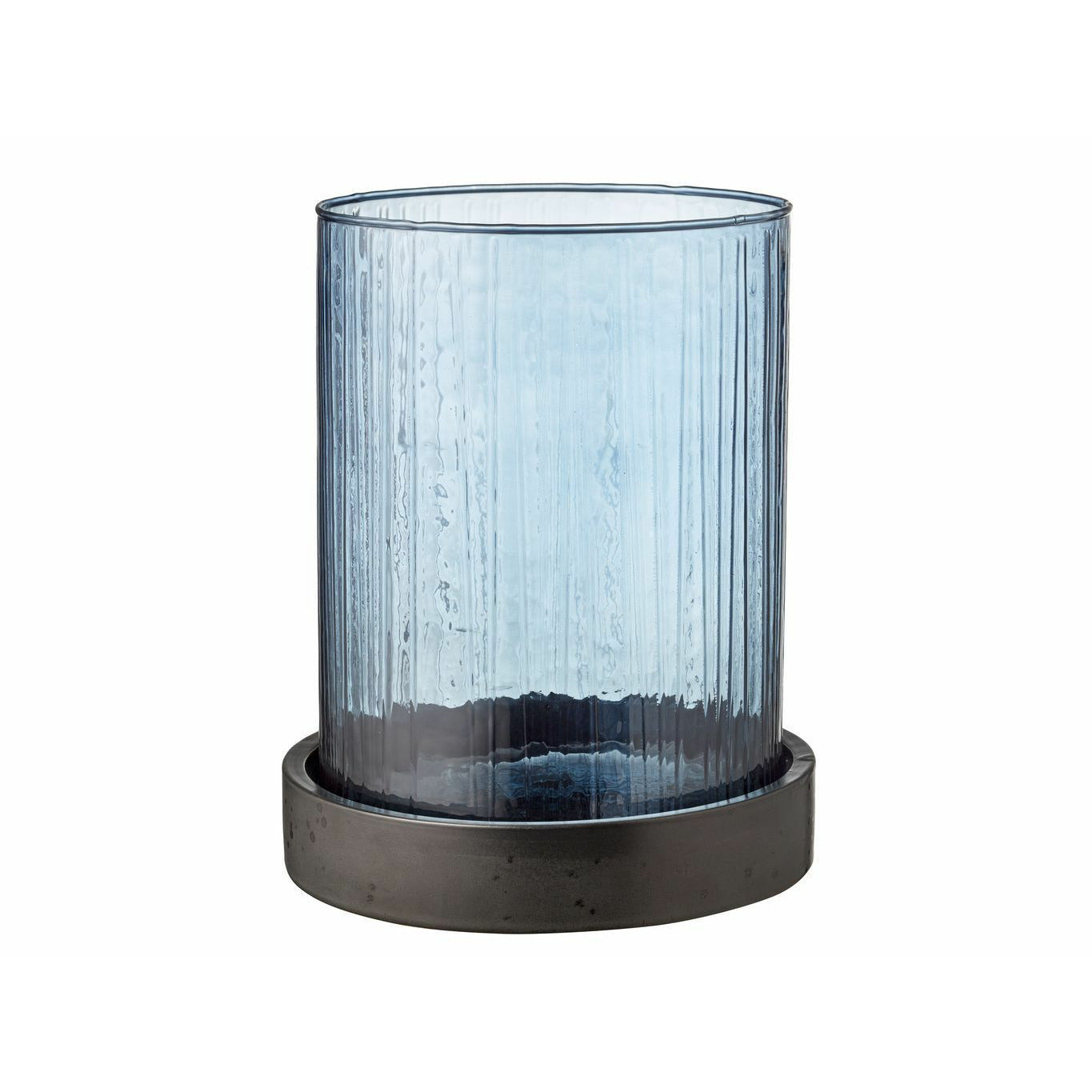 Bitz Hurrikaani LED -kynttilän kanssa 24 cm, sininen