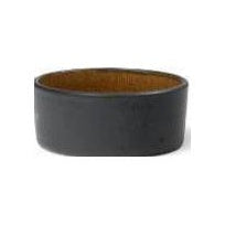Bitz Mini Bowl, zwart/barnsteen, Ø 7 cm