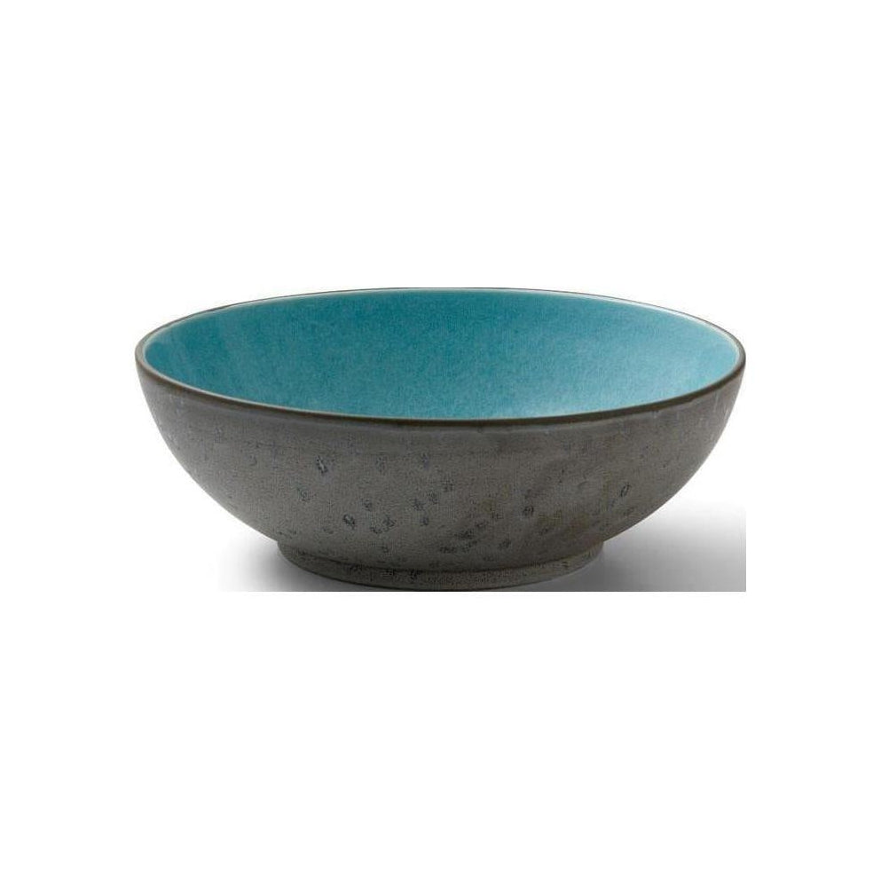 Bitz Salad Bowl, Grey/Light Blue, ø 30cm