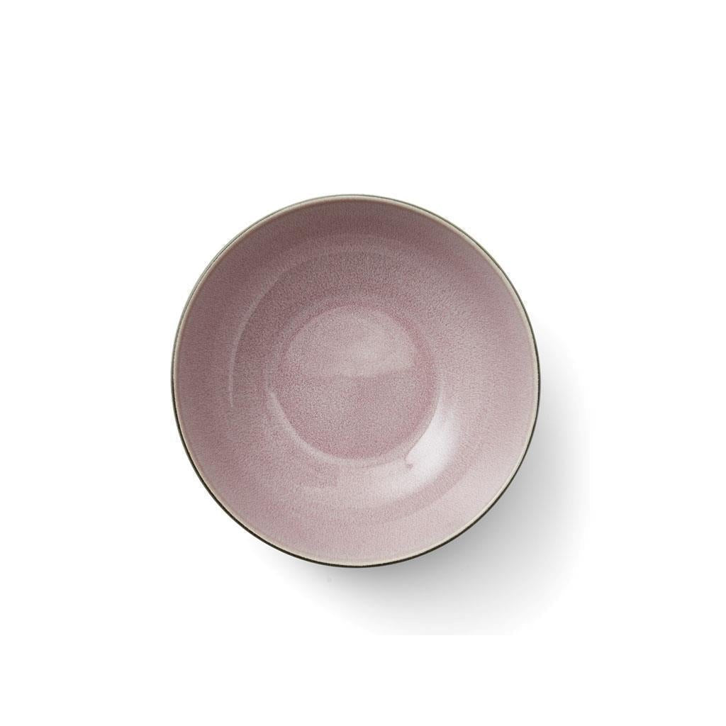 Bitz Salad Bowl, grå/rosa, Ø 30cm
