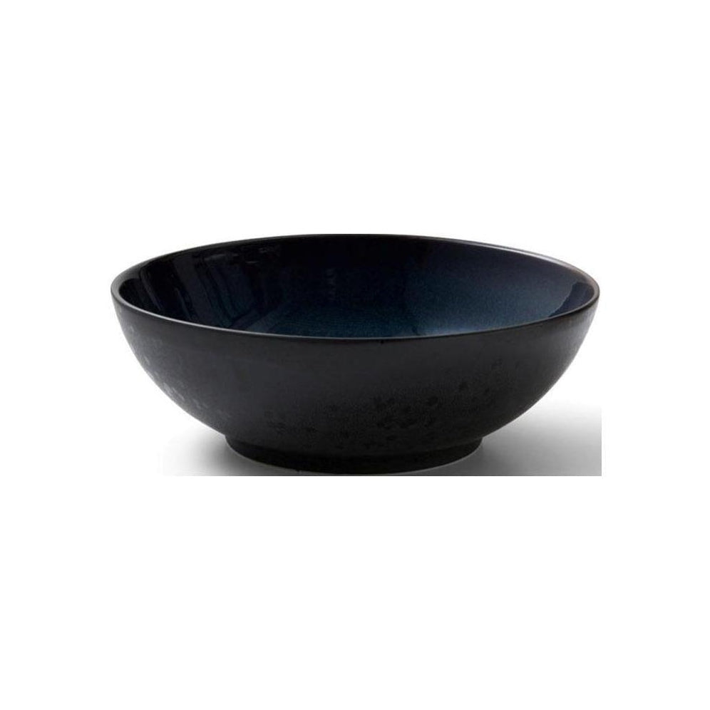 Bitz Salad Bowl, noir / bleu foncé, Ø 30 cm