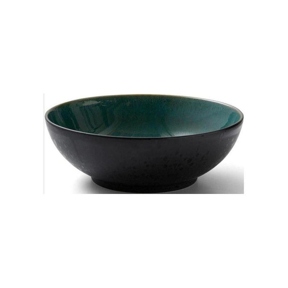Bitz Salad Bowl, Black/Green, ø 30cm