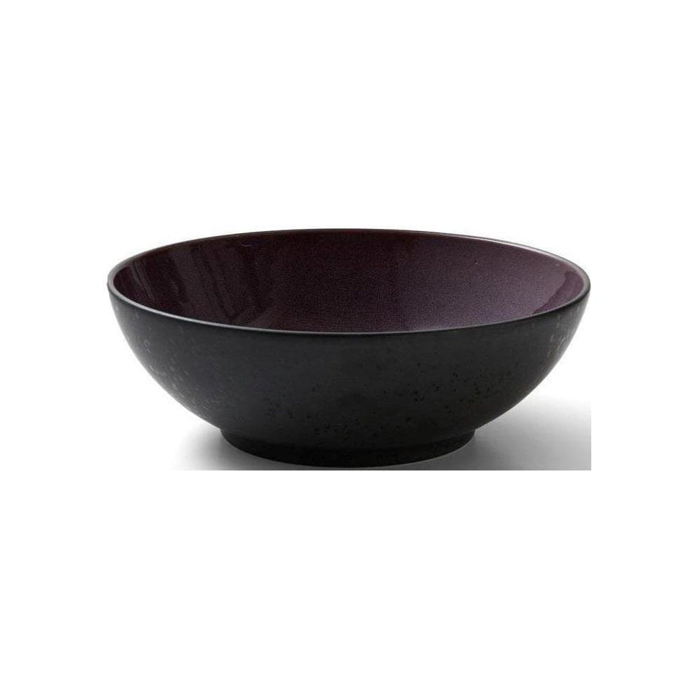 Bitz Salad Bowl, Black/Purple, ø 30cm