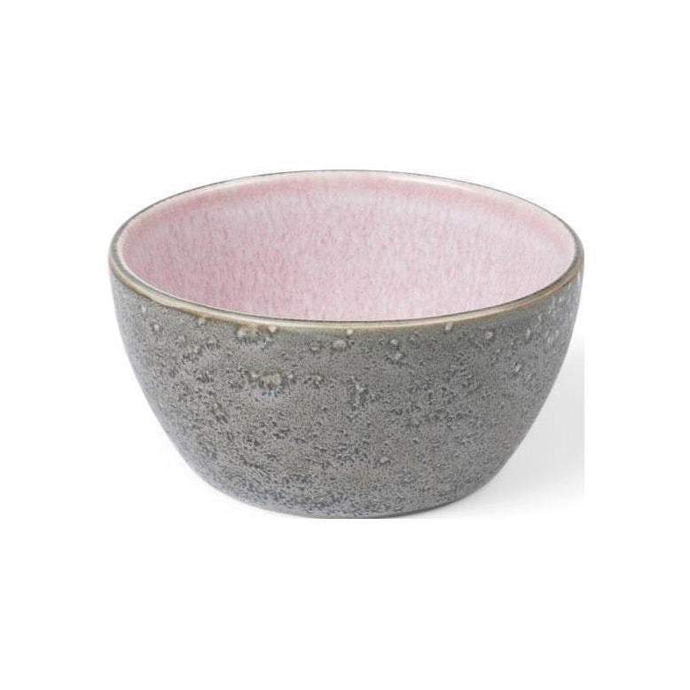Bitz Bowl, gris/rosa, Ø 12 cm