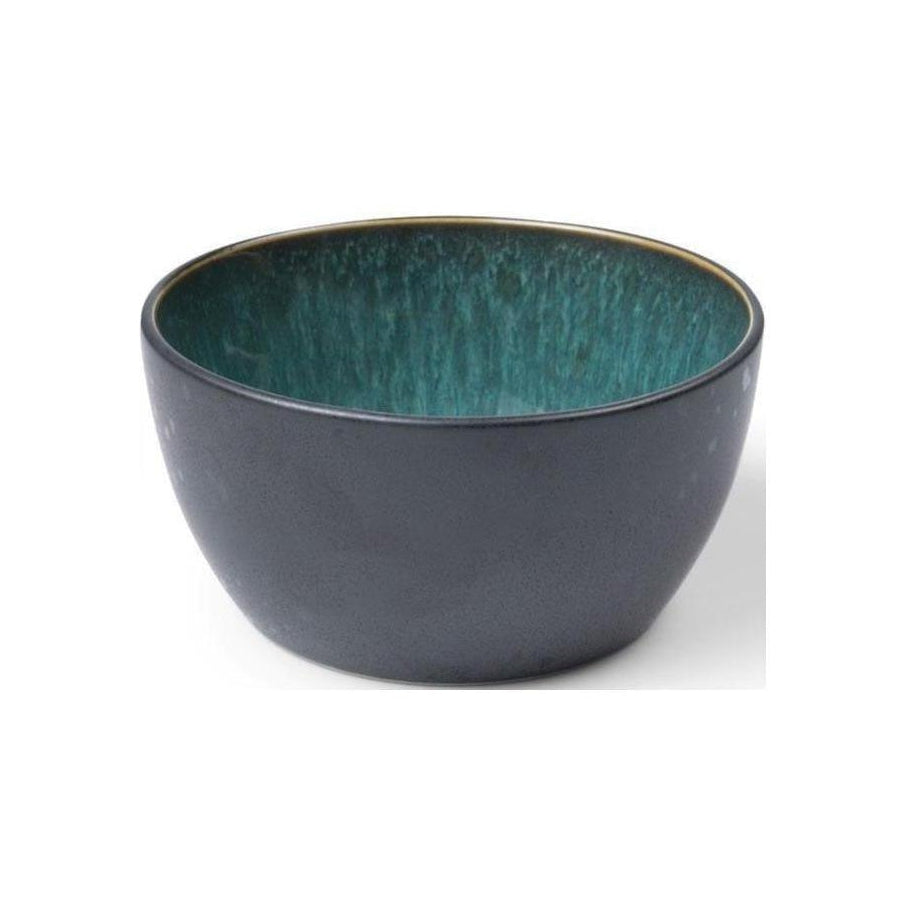 Bitz Bowl, negro/verde, Ø 14 cm