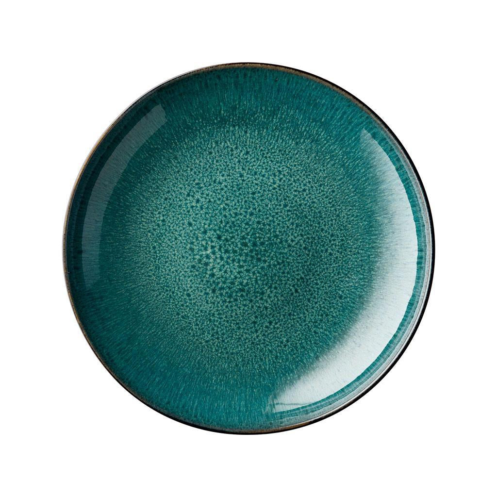Bitz餐盘，黑色/绿色，Ø40厘米