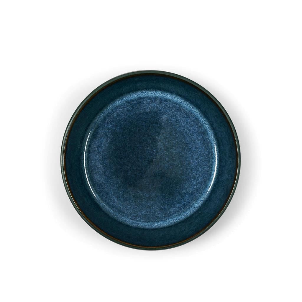 Bitz Soup Bowl, svart/mørk blå, Ø 18cm