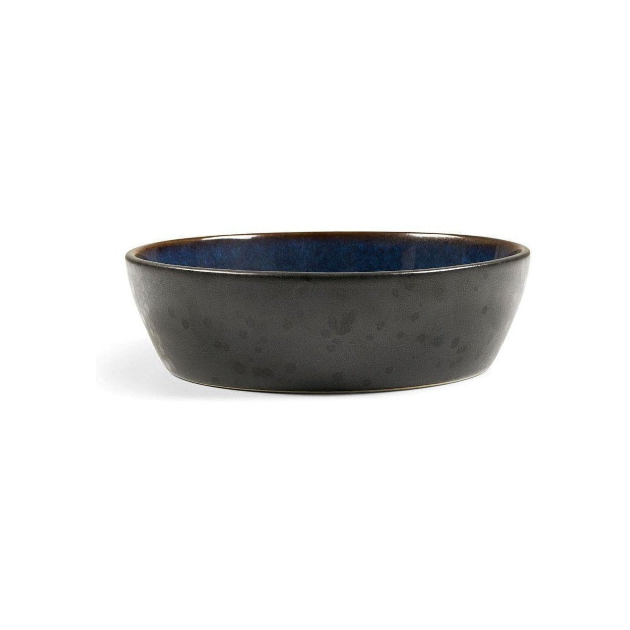 Bitz Suppe skål, sort/mørkeblå, Ø 18 cm