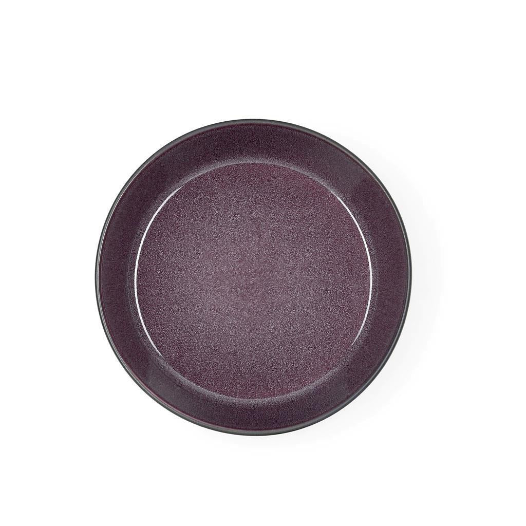 Ciotola di zuppa Bitz, nero/viola, Ø 18 cm
