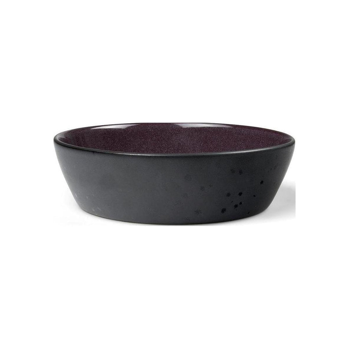 Bitz Soup Bowl, Black/Purple, ø 18cm