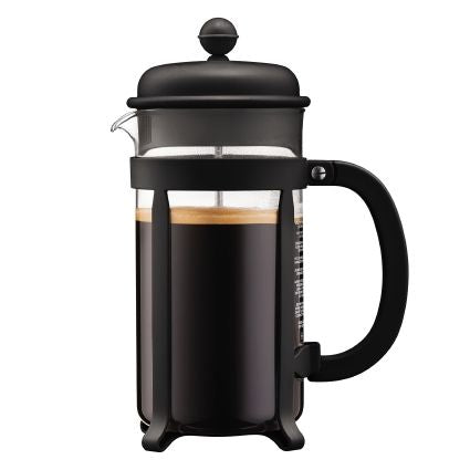 Bodum Java French Press Kaffeemaschine 1 L, Schwarz